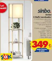 SİNBO 3 RAFLI LAMBADER SİNBO 3 RAFLI LAMBADER